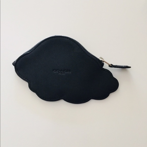 Coach UFO Alien Space Ship Coin Purse Wallet Studded Star Cloud Accessory - Picture 4 of 6